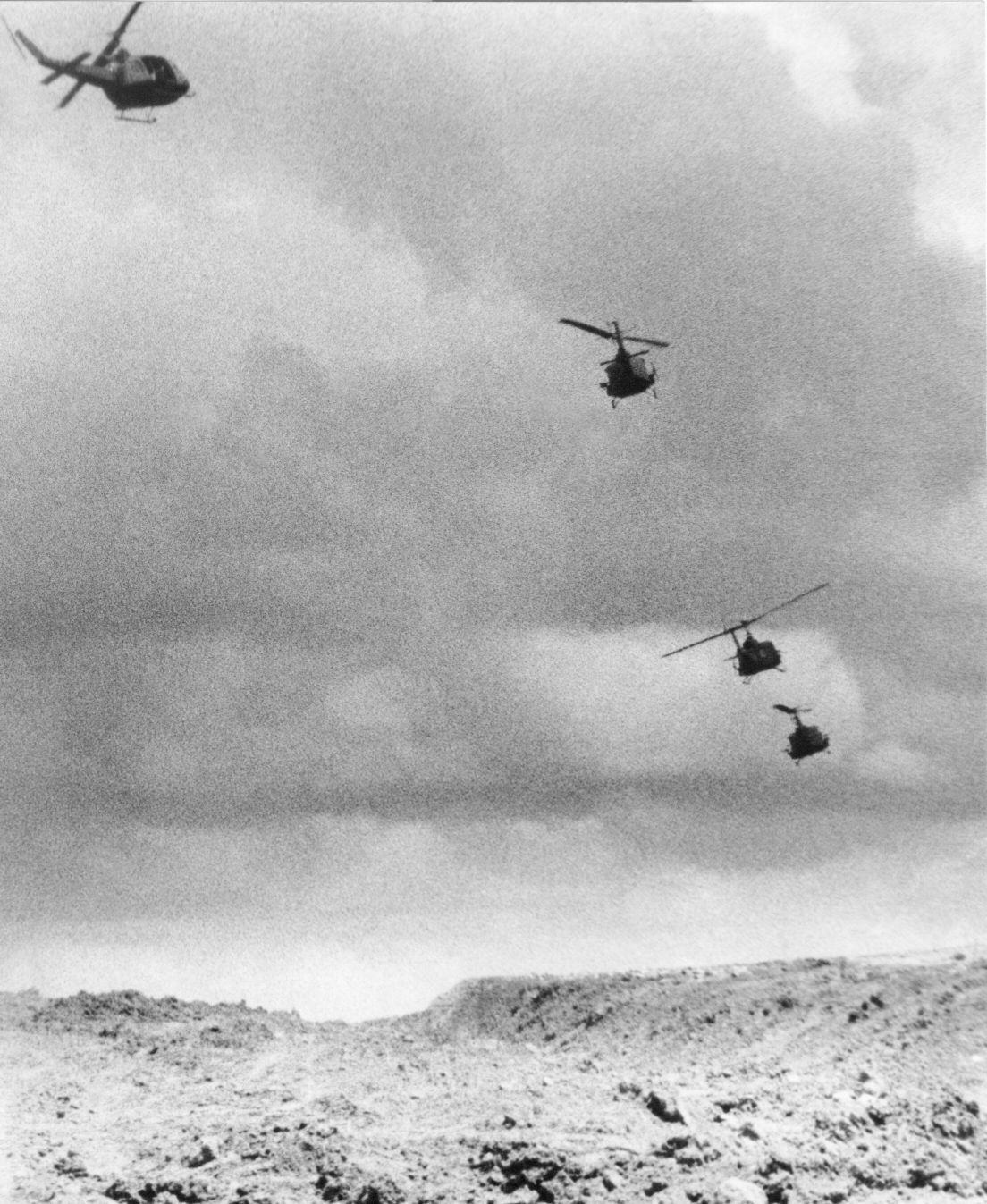 Helicopter insertion